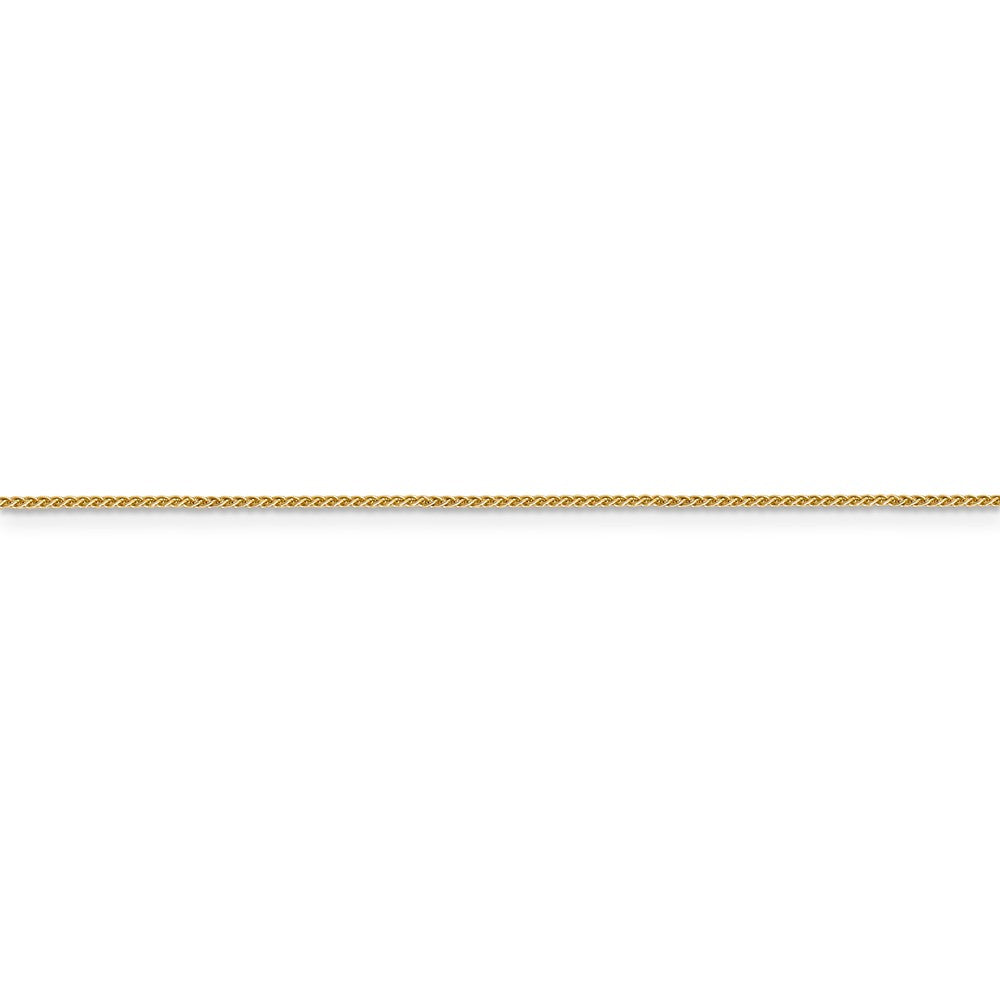 14kt Yellow Gold Spiga Chain Bracelet 6 inch Q889794