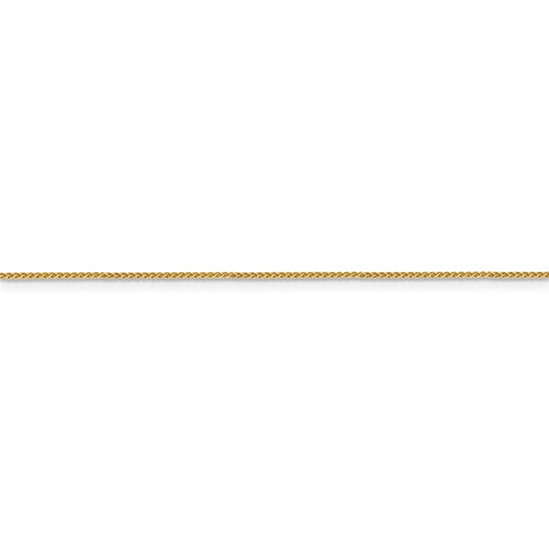 14kt Yellow Gold Spiga Chain Bracelet 6 inch Q889794