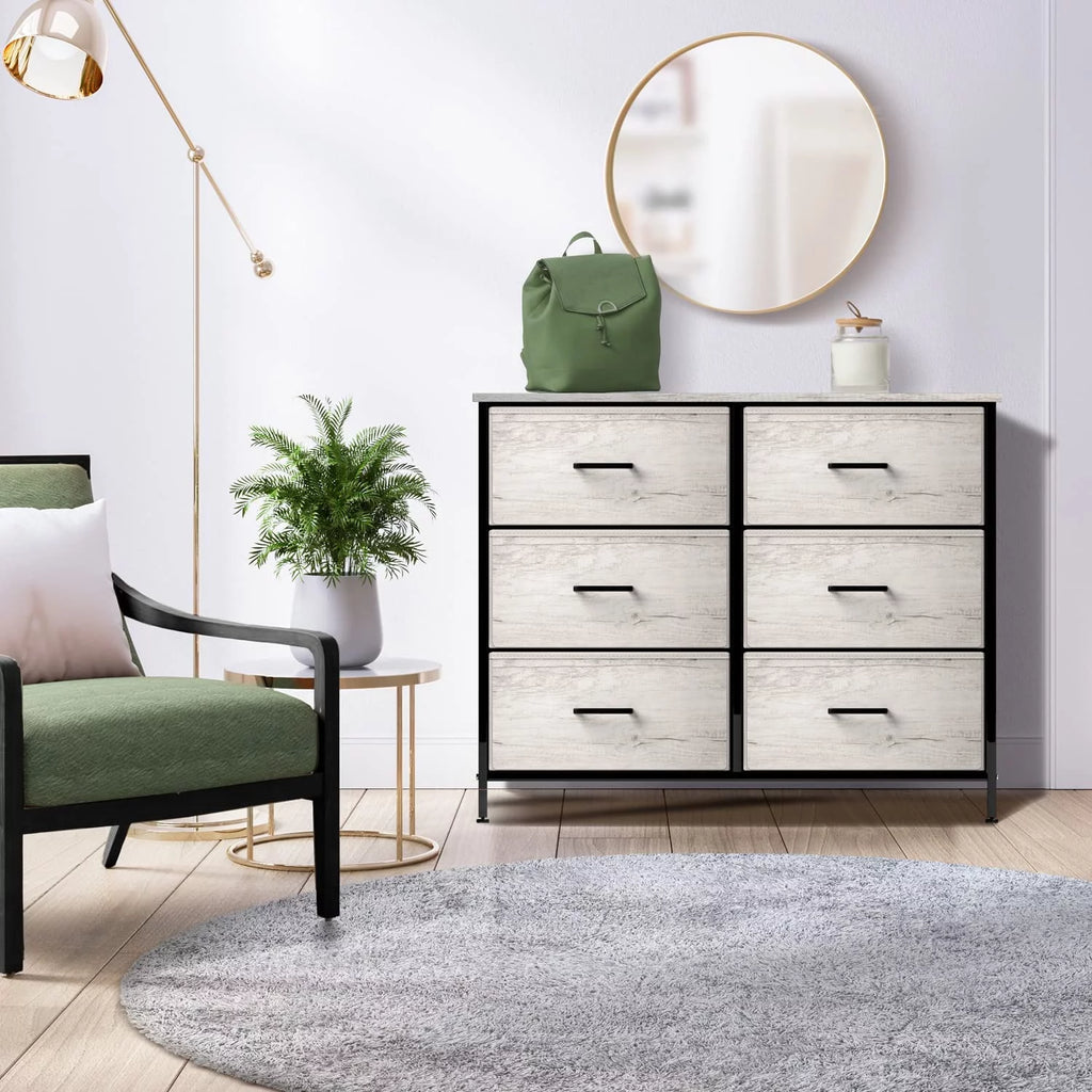 Fabric Drawer Dresser D178