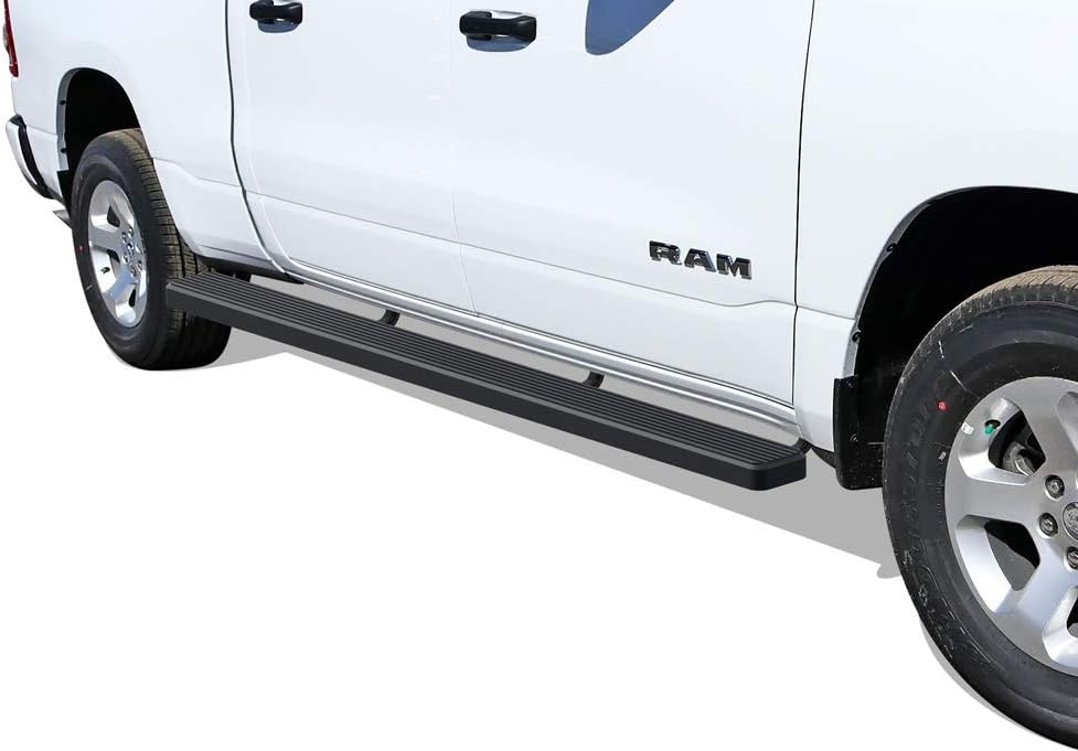 Silver Running Board Style Running Boards Nerf Bars Side Steps Step Rails Crew Cab P999