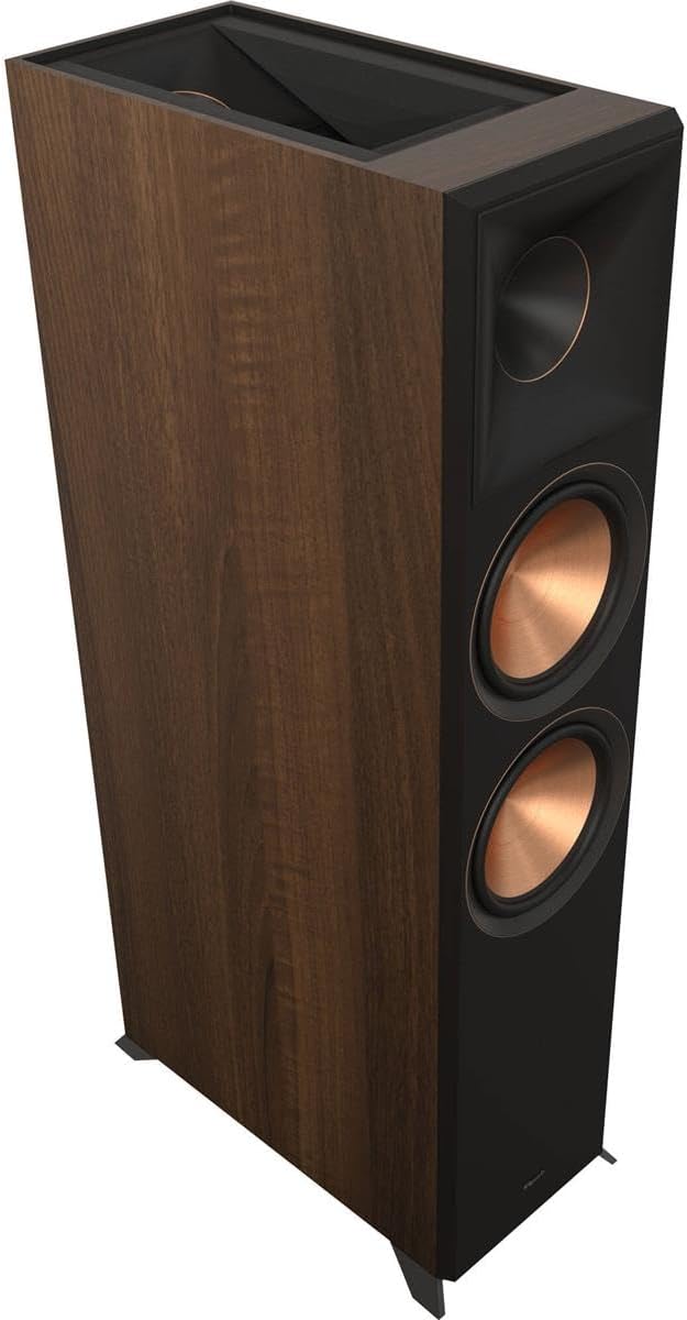 Walnut Floorstanding Speaker 2 Pack D628
