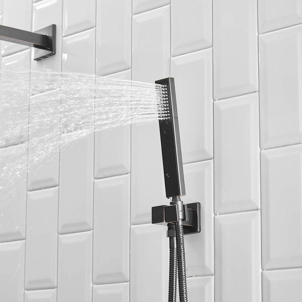 Oil Rubbed Bronze Complete Shower System with Rough-In Valve N501