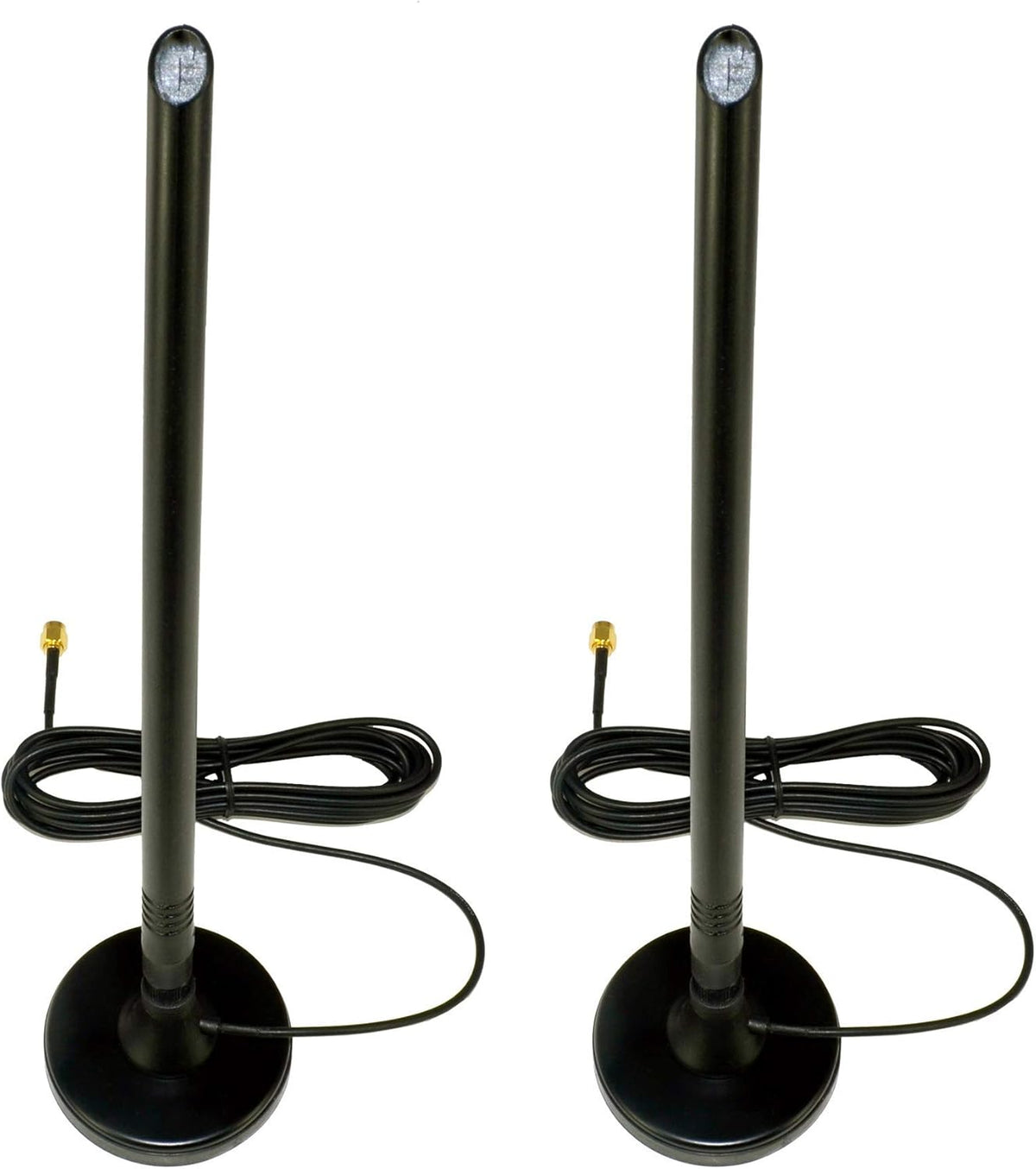 8 dBi External Magnetic Antenna with SMA Connectors - 2 Pack P61687
