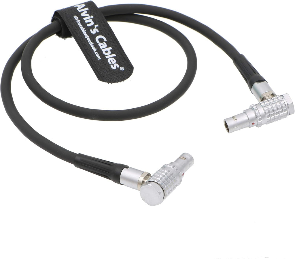 2 Pin Male Right Angle to 2 Pin Camera Power Cable Pack of 2 M6602