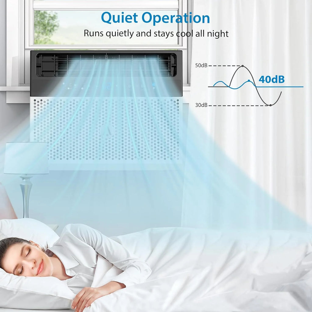 8000 BTU Window Air Conditioner with Remote Control C4840