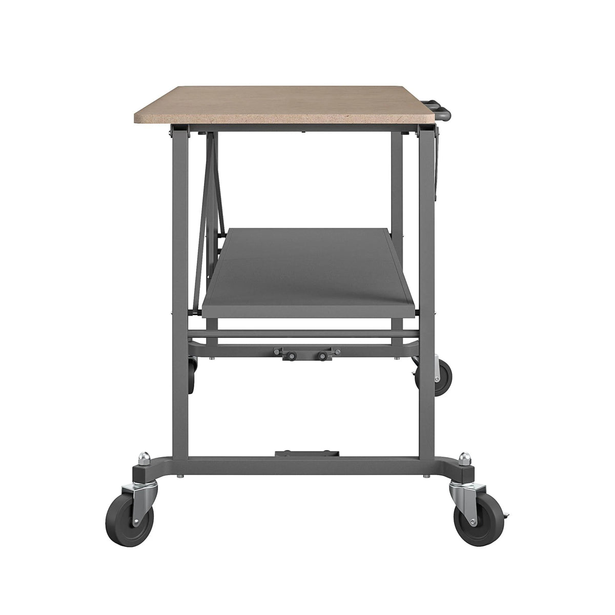 Portable Folding Workbench with Locking Casters, 600 lb. Capacity A772