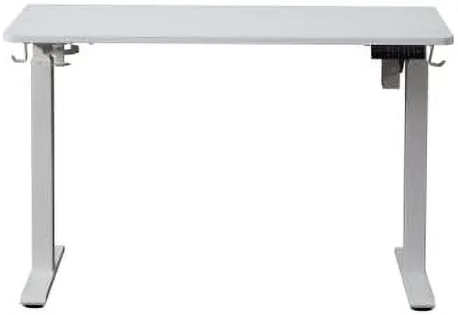 Electric Height Adjustable Standing Desk 55" Grey Oak N95354