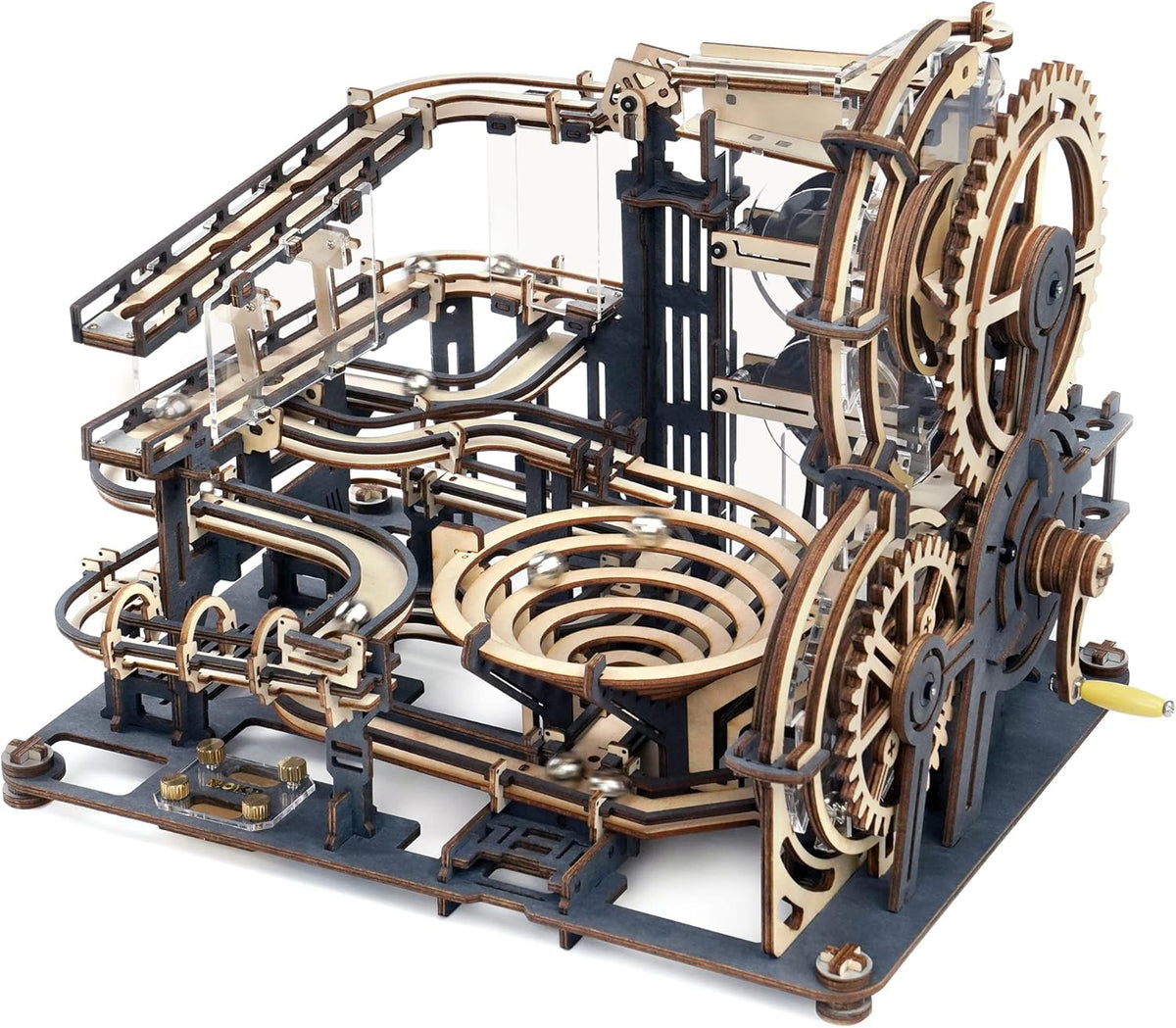 3D Wooden Puzzles Marble Run Model Building Kit Pack of 2 P143580