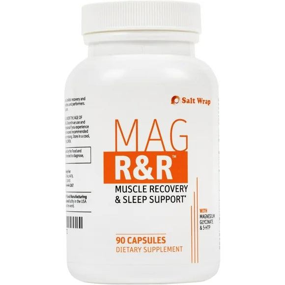 Magnesium Glycinate Muscle Relaxation Supplement 90 Capsules N47543
