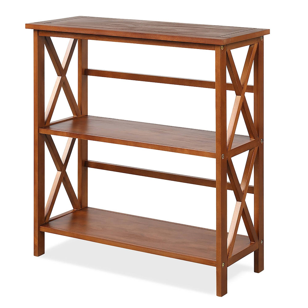3-Tier Wooden Open Shelf Bookcase L742
