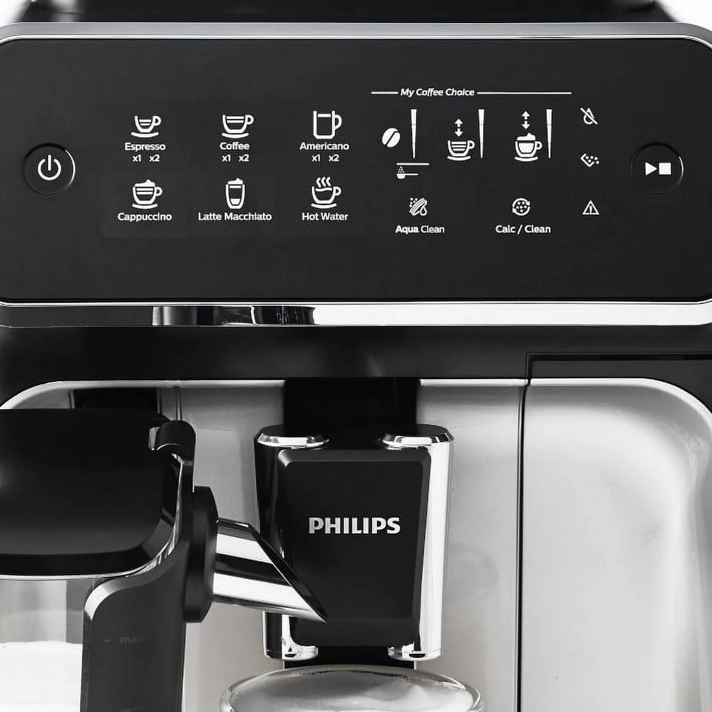 Fully Automatic Espresso Machine with LatteGo, Silver L968301