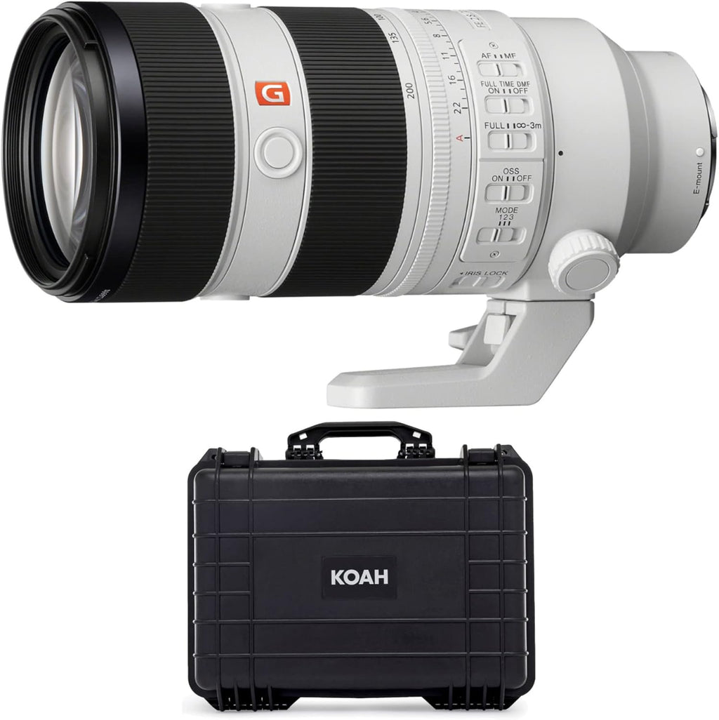 70-200mm F2.8 Telephoto Zoom Lens with Weatherproof Hard Case (2 Items) P406
