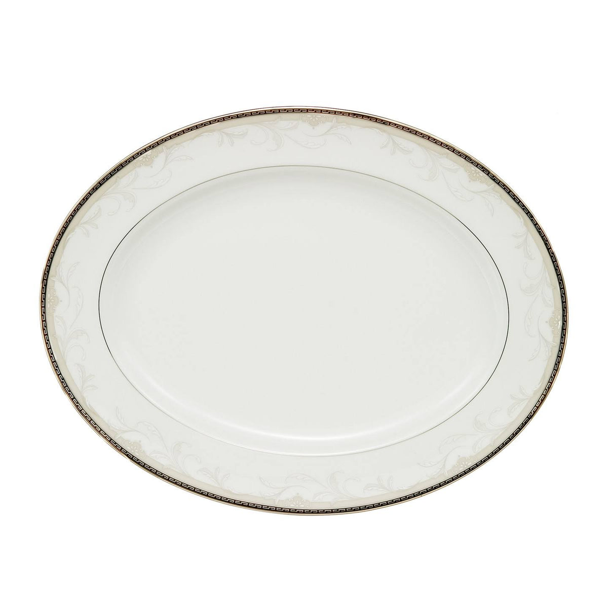 Brocade Oval Platter Y858930