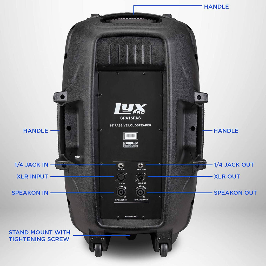15 inch Rechargeable Battery PA Speaker System I6236