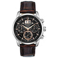 Men's Classic Chronograph Calendar Leather Strap Quartz Watch, 44mm N2542