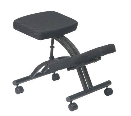 Ergonomic Knee Chair with Casters and Memory Foam J186