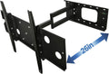 Full Motion TV Mount for 32-60 Flat Screens Black F123