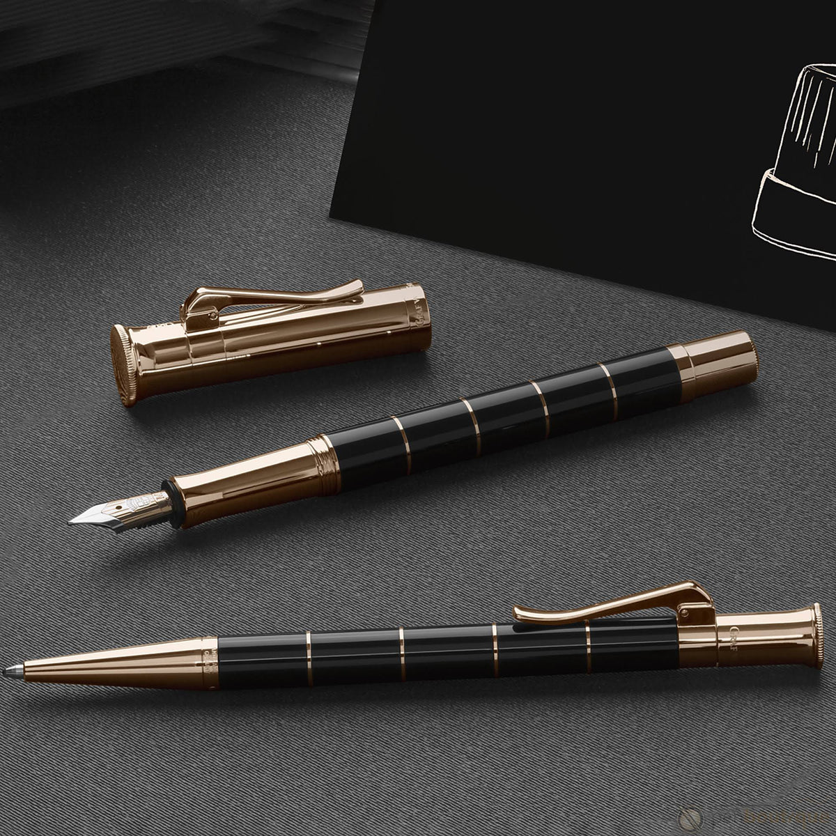 Fountain Pen Rose Gold Extra Fine T417026