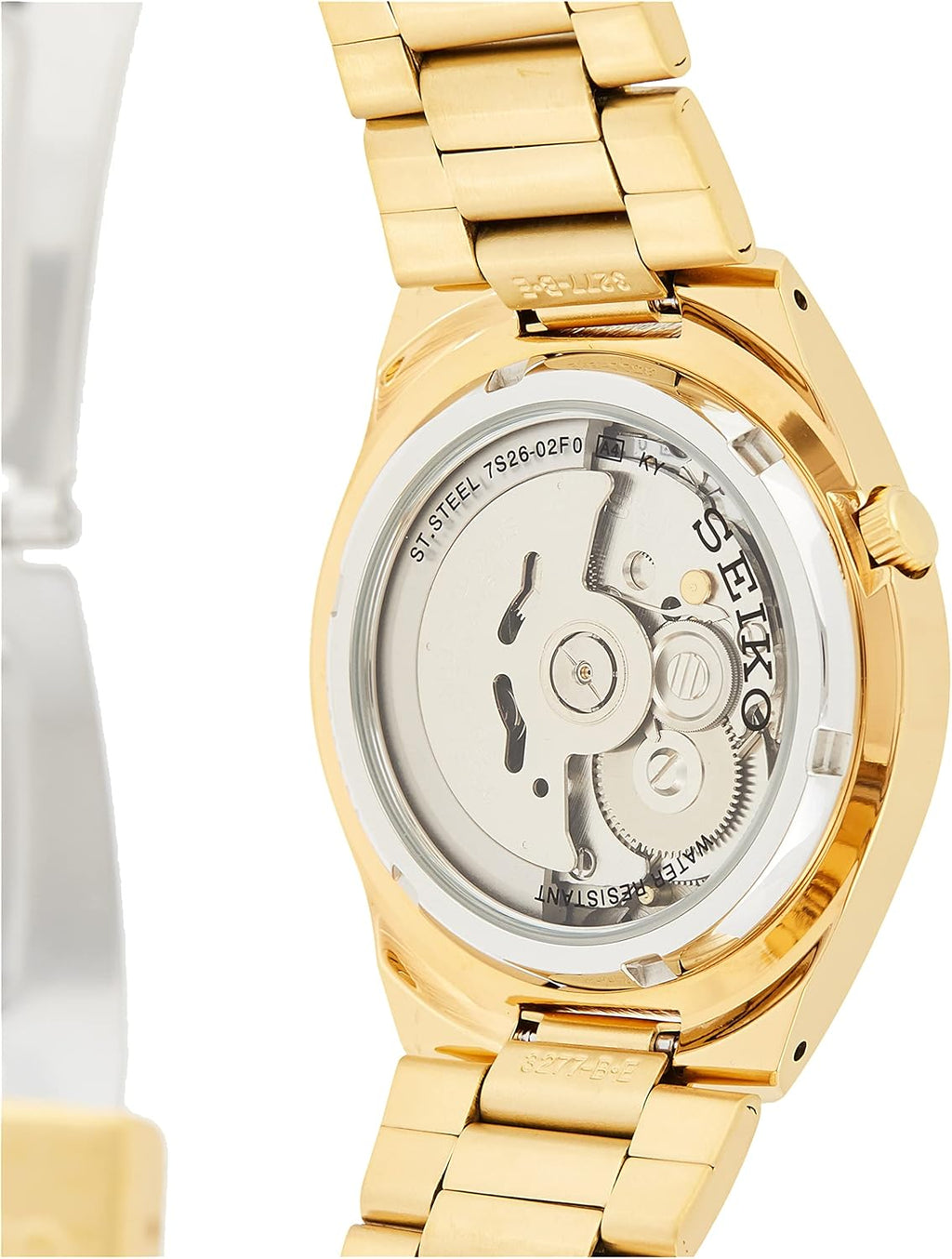 Gold Dial Gold-Tone Stainless Steel Automatic Watch Q269884