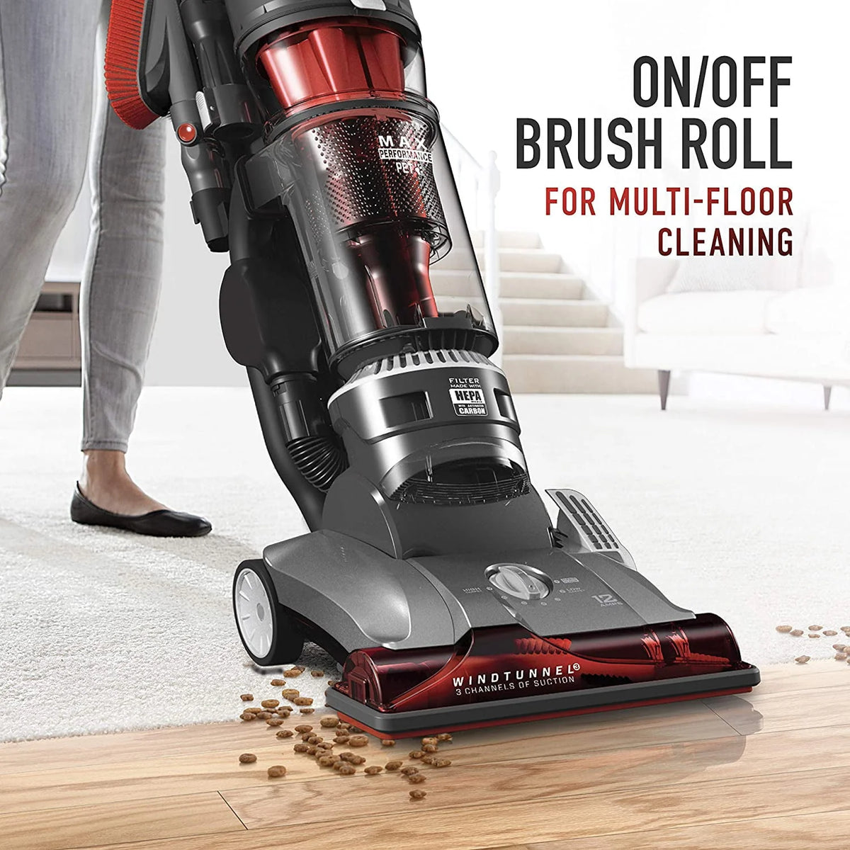 Bagless Upright Vacuum S357