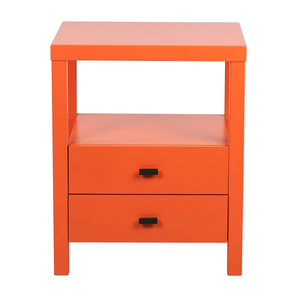 Acacia Accent Table Orange Q3072