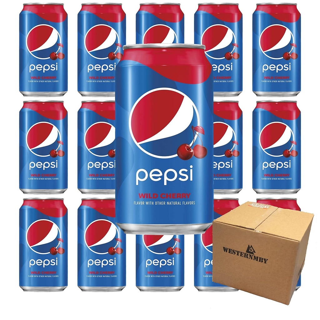 15 cans 12 fl oz Wild Cherry U589405
