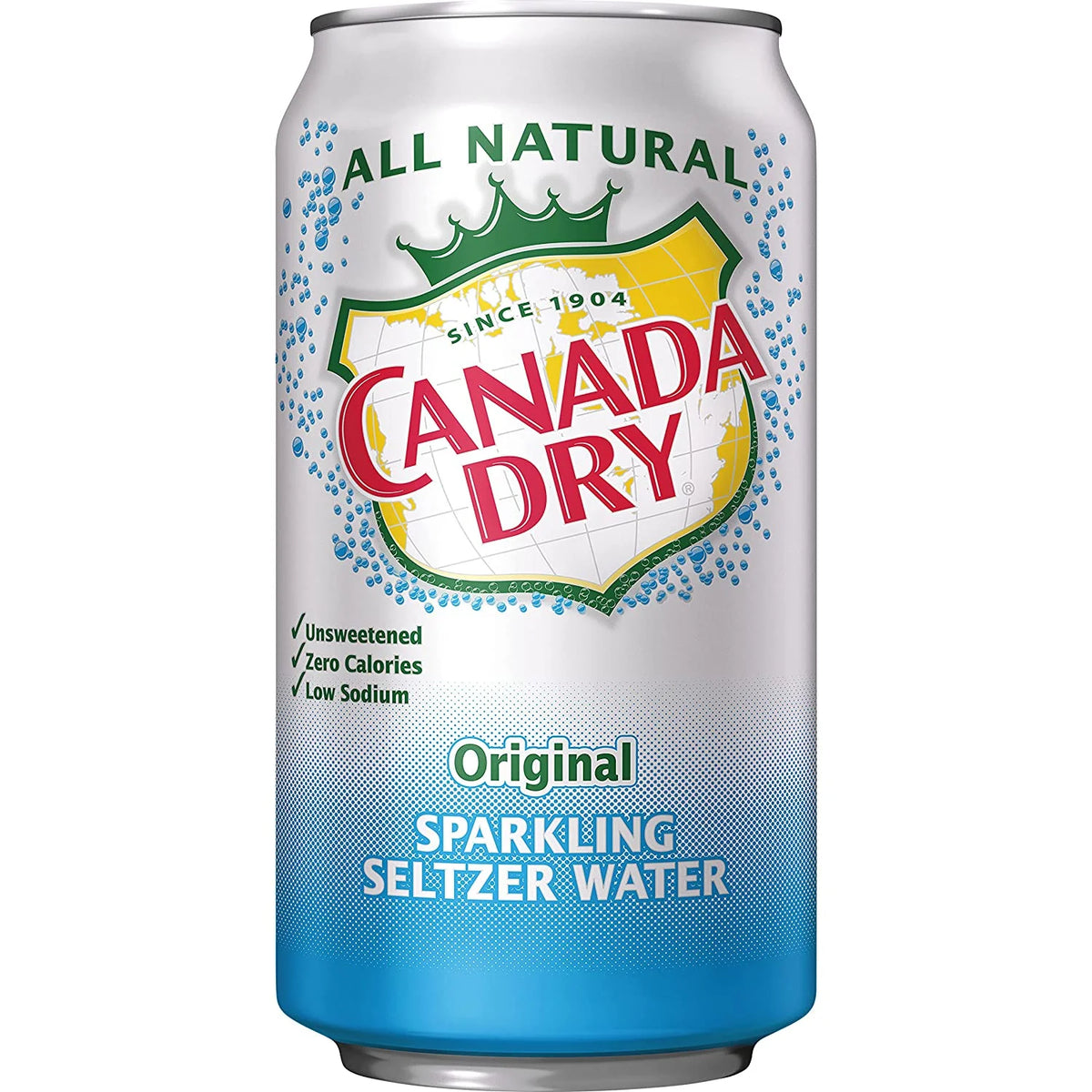 12 oz. Cans Sparkling Seltzer Water (Pack of 12) U740