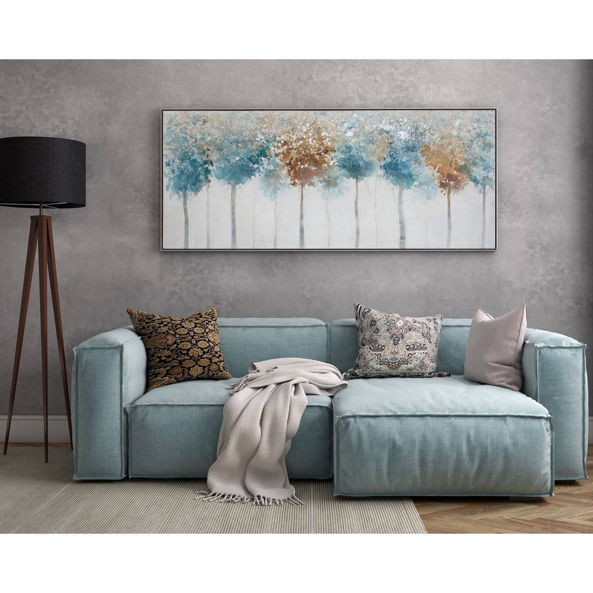 Hand Painted Canvas Q6582