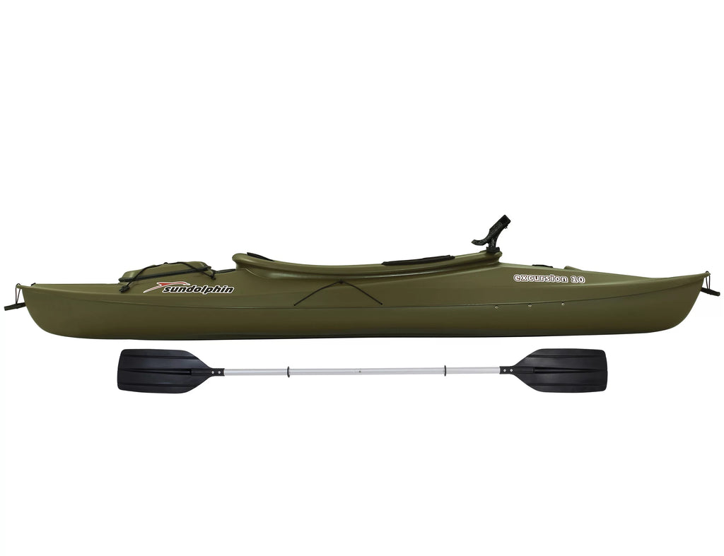 10 Ft. Sit-in Fishing Kayak Olive V973104