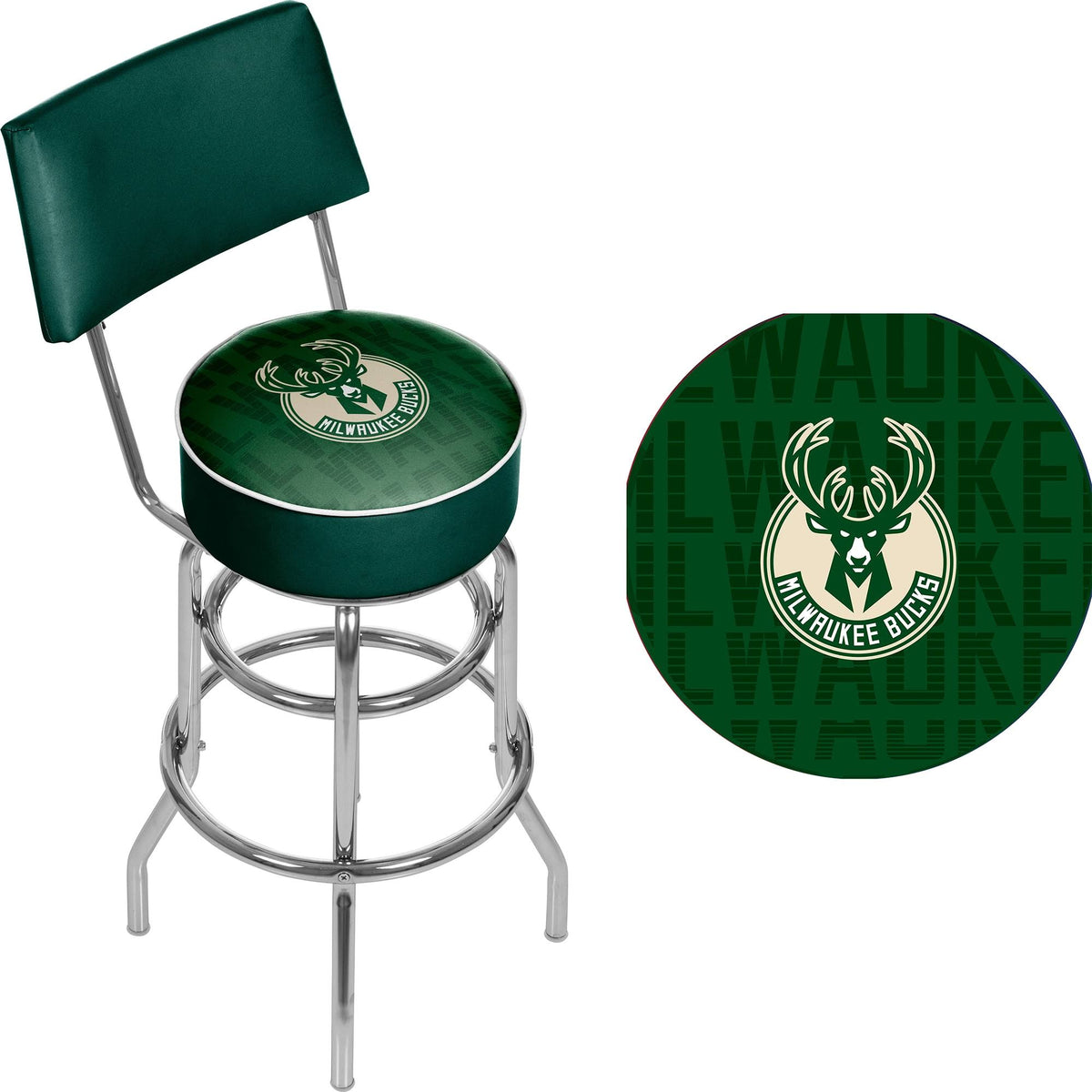 Swivel Bar Stool with Back R43874