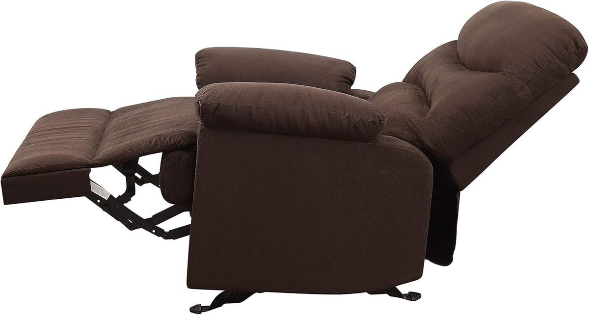Chocolate Microfiber Recliner F320169
