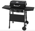 Black 3 Burner Propane Gas Grill Q673162