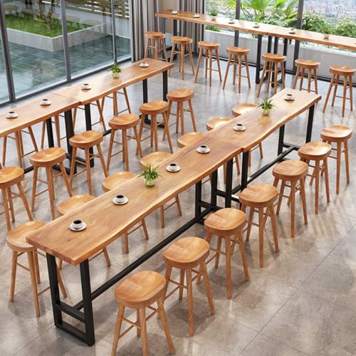 Solid Wood Bar Height Table 160cm long A215