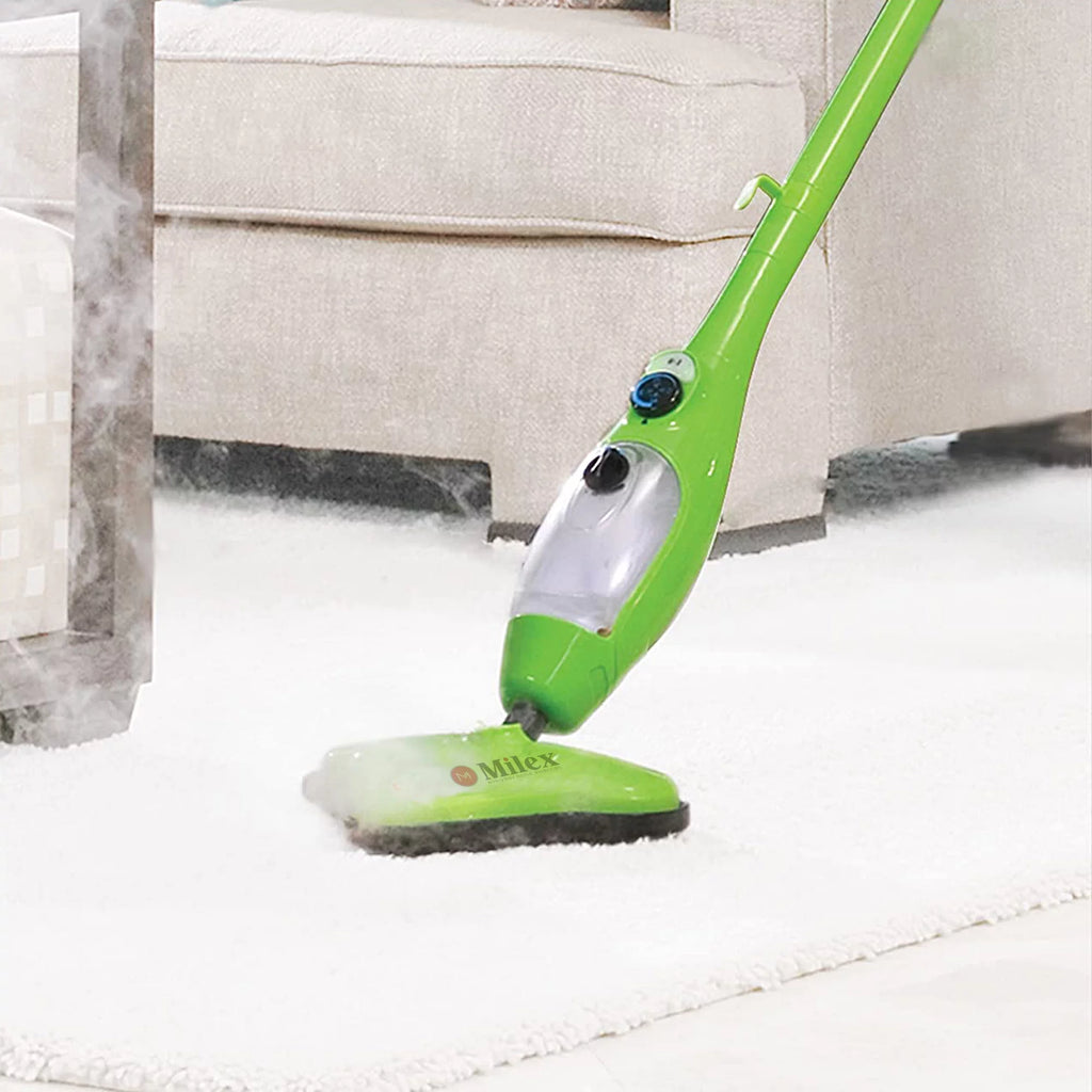 Floor Steamer with Detachable Handheld Steam Cleaner V460