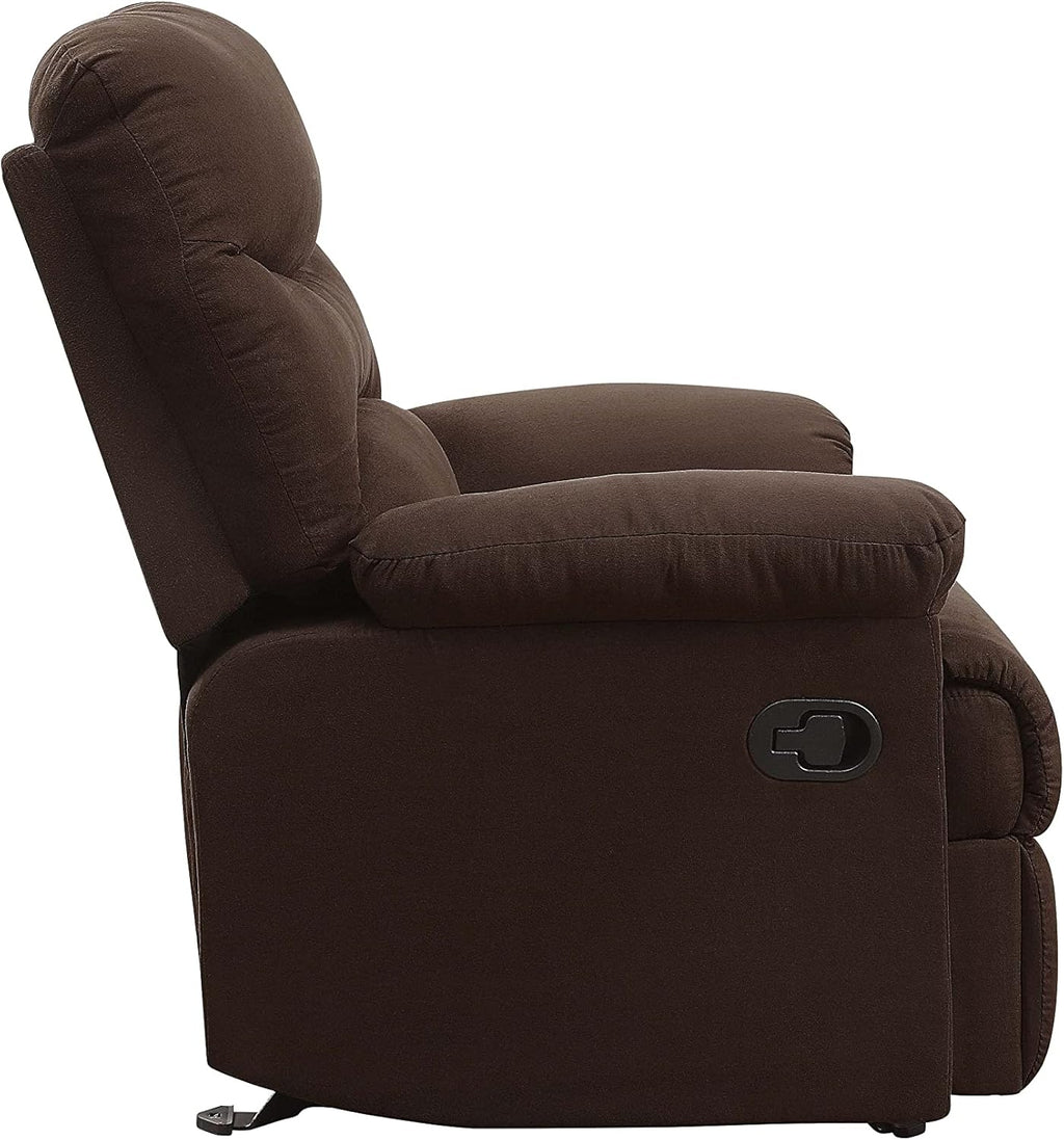 Chocolate Microfiber Recliner F320169
