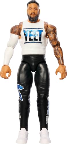 WWE Jey USO Action Figure, 6-inch Collectible D8833