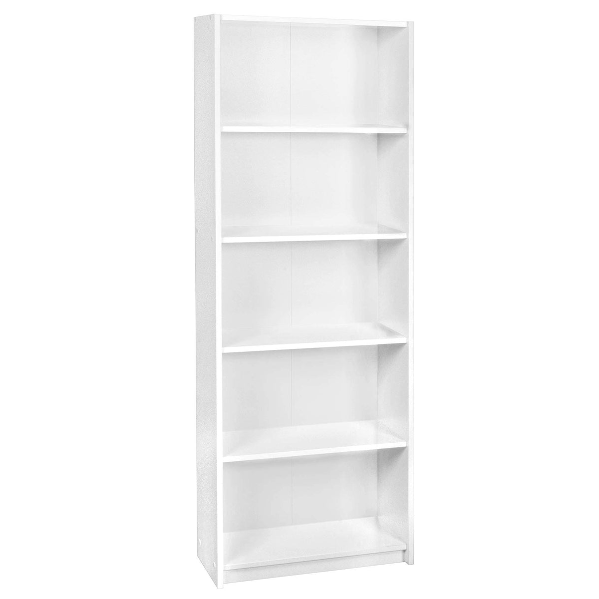 White 5 Shelf Bookcase D59035