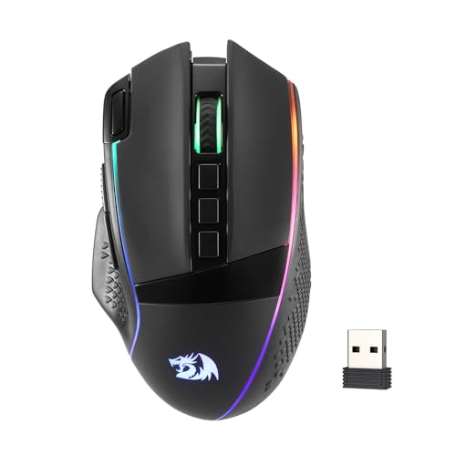 Wireless Gaming Mouse with 10000 DPI and 8 Macro Buttons F29309
