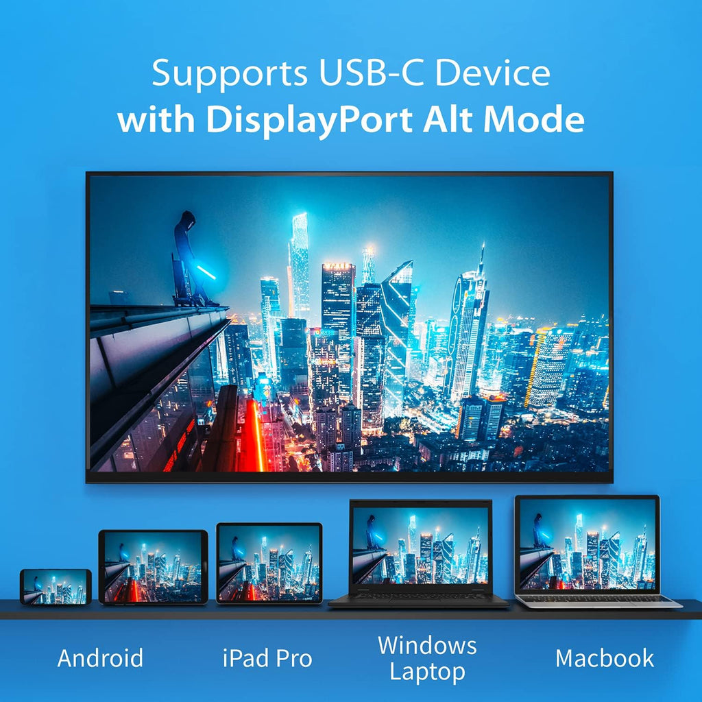USB-C to HDMI Wireless Display Transmitter and Receiver C60862