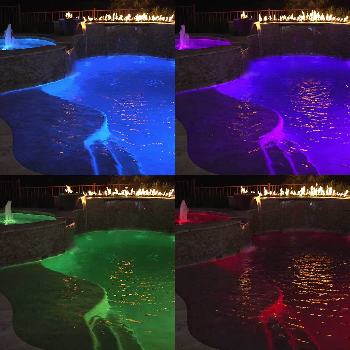 Universal ColorLogic LED 12V Pool Light - 50 ft Cord F127