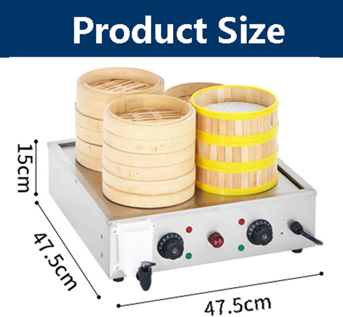 30-110℃ Temperature Control Steamed Buns Machine W705679