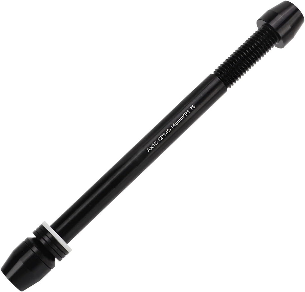 Thru Axle Adapter for Rear Wheel Attachment Trainer, Aluminum Alloy Bike Trainer Axle X4104