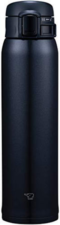 16-Ounce Stainless Mug, Silky Black M59195