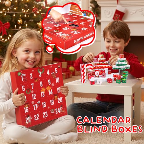 100PCS Magnetic Building Blocks Advent Calendar P115875