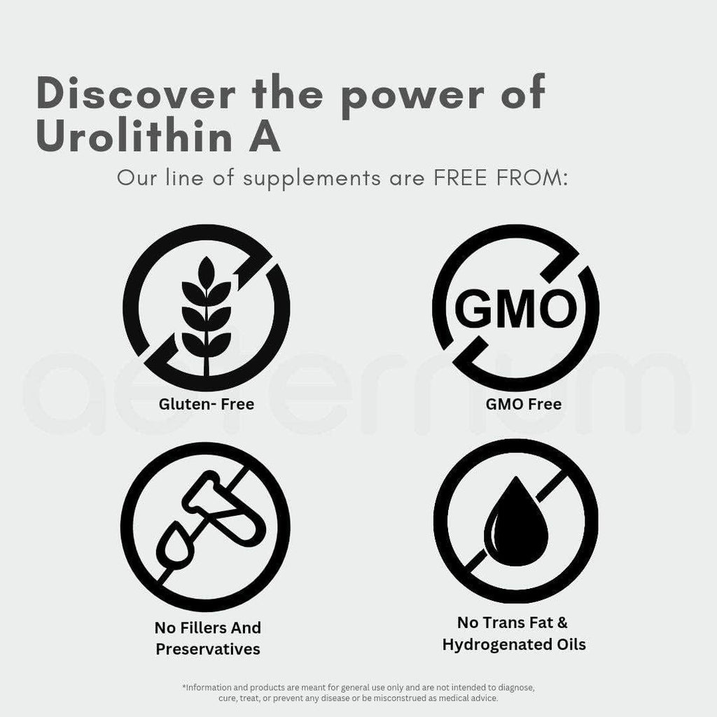 Urolithin A 500mg 60 Capsules U9517