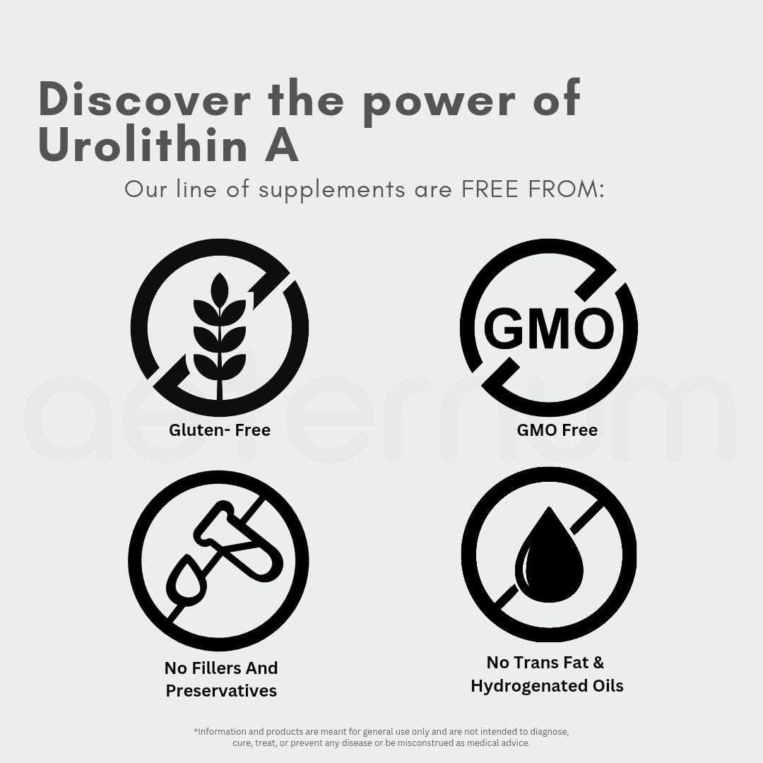 Urolithin A 500mg 60 Capsules U9517