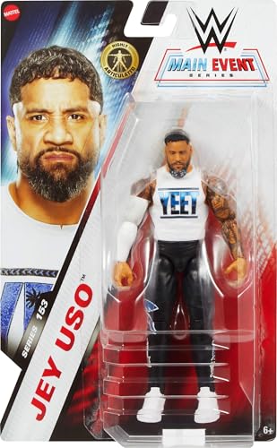 WWE Jey USO Action Figure, 6-inch Collectible D8833
