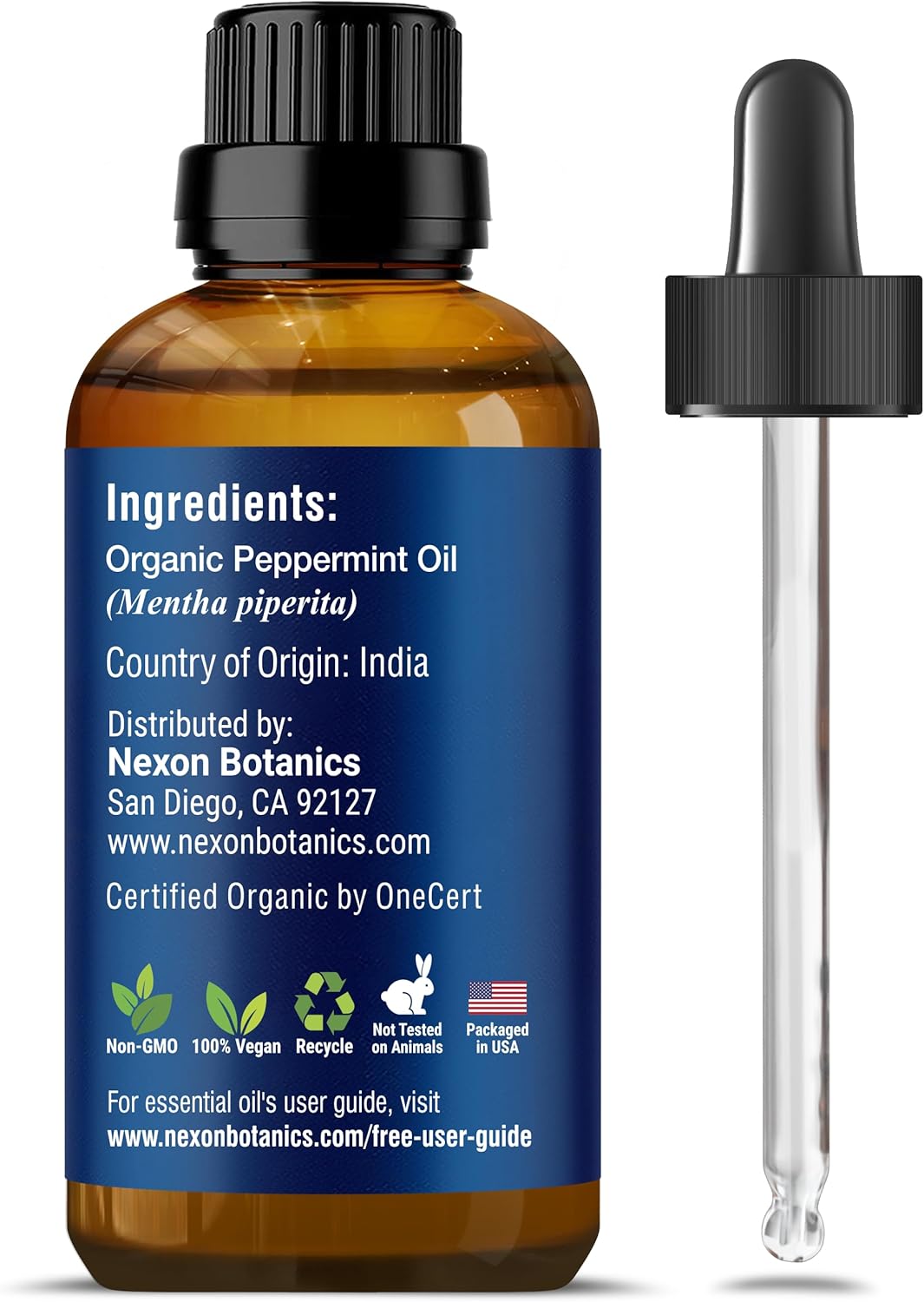 Organic Peppermint Essential Oil 30 ml I25477