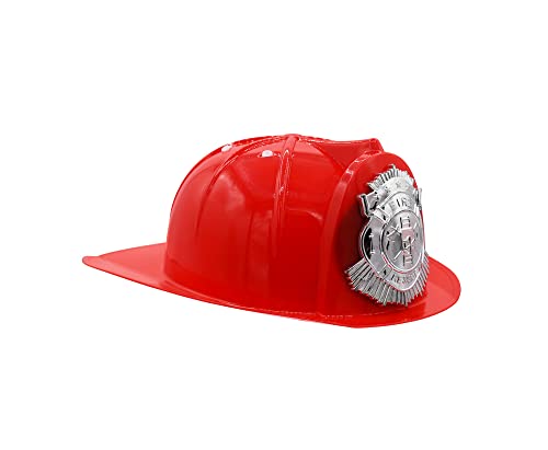 Deluxe Child Firefighter Helmet Costume Accessory Fireman Hat O795194