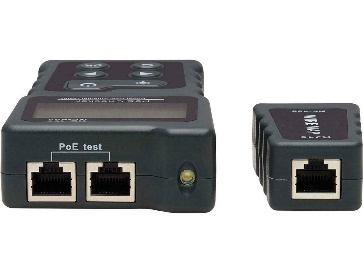 Network and Power over Ethernet Signal Tester with Carrying Case J29193